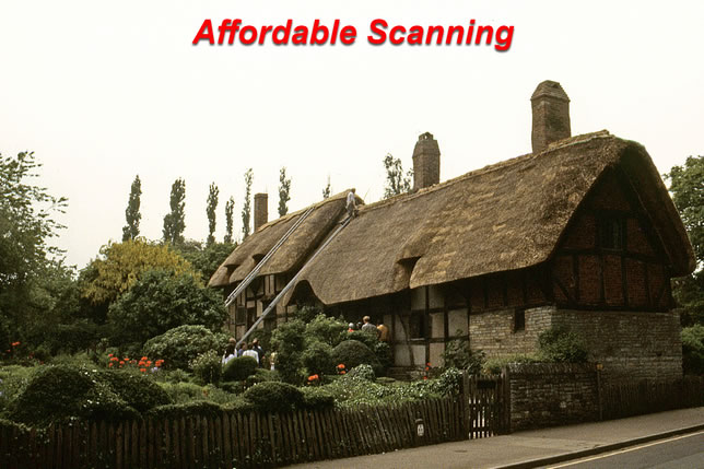 Affordable Scannings scan of Old English House slide